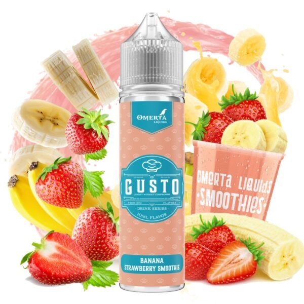 OMERTA Gusto Banana Strawberry Smoothie 10/60ml