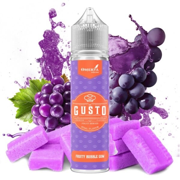 OMERTA Gusto Fruity Bubble Gum 10/60ml