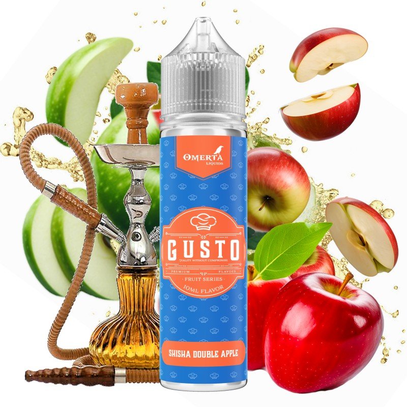 OMERTA Gusto Shisha Double Apple 10/60ml