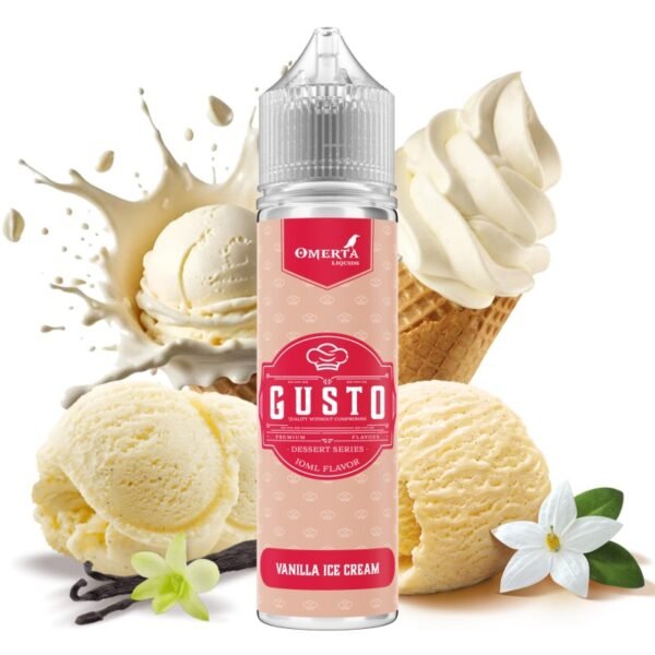 OMERTA Gusto Vanilla Ice Cream 10/60ml