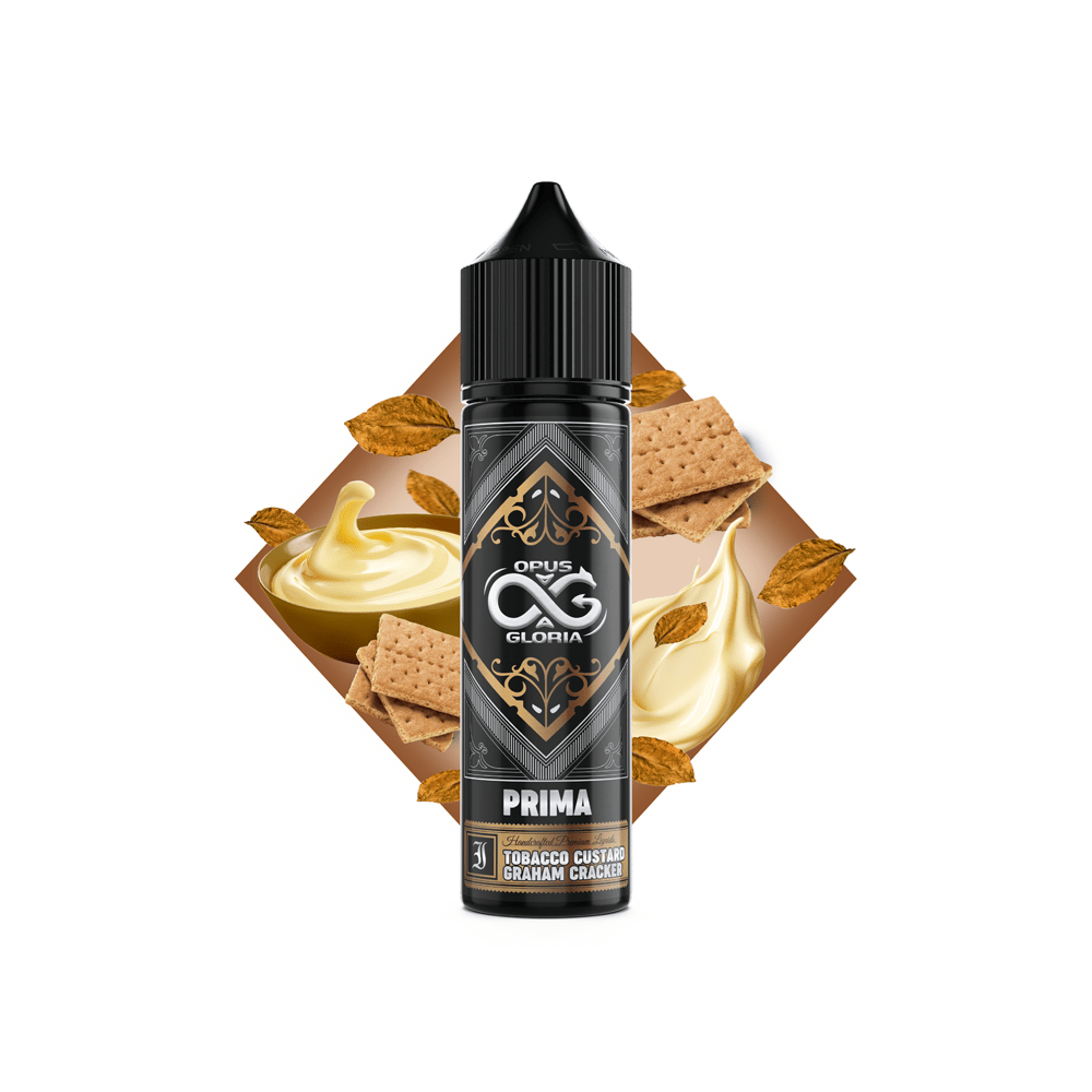 Opus Gloria Prima Tobacco Custard Graham Cracker 12/60ml