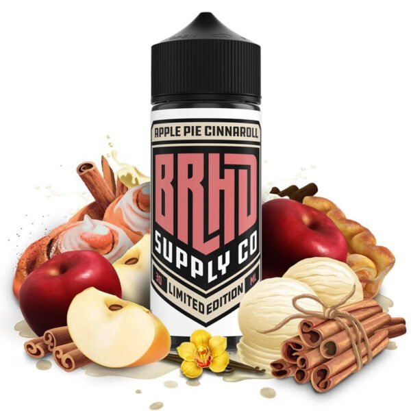 BAREHEAD - Apple Pie Cinnaroll 30/120ml