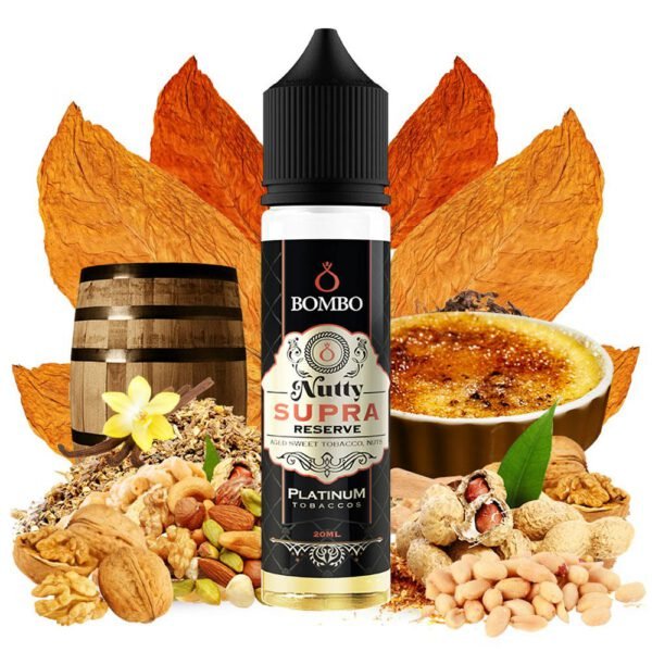 Bombo Platinum Tobaccos - Nutty Supra Reserve 15/60ml