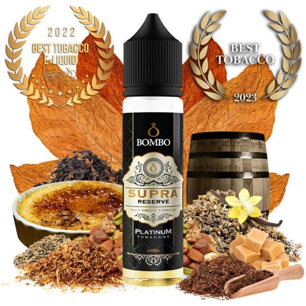 Bombo Platinum Tobaccos - Supra Reserve 15/60ml