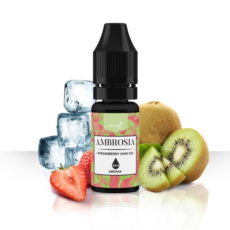 OMERTA - Ambrosia Strawberry Kiwi Ice Concetrated Aroma 10ml
