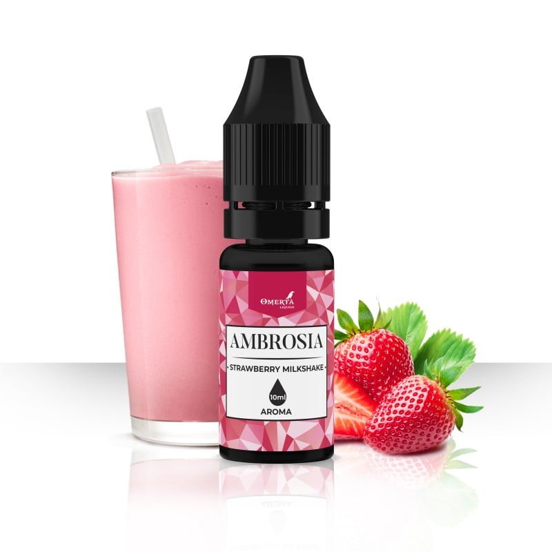 OMERTA - Ambrosia Strawberry Milkshake Concetrated Aroma 10ml