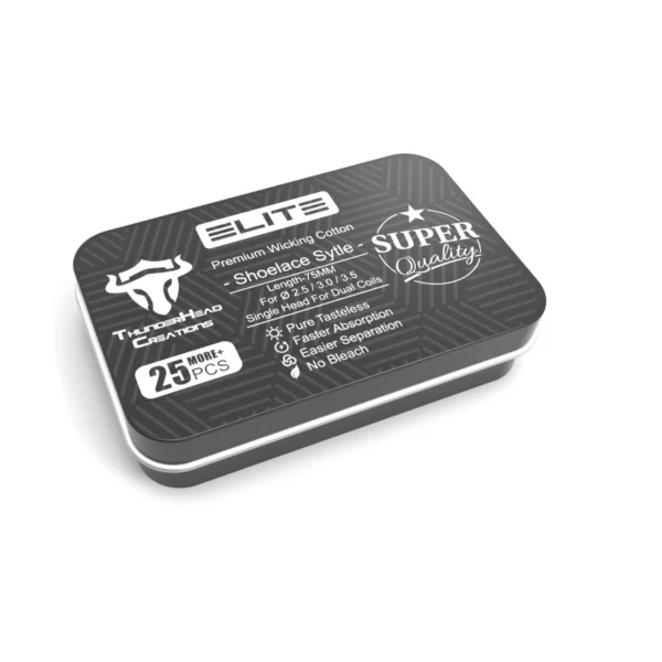 Tauren Elite Cotton Shoelace by Thunderhead Creations