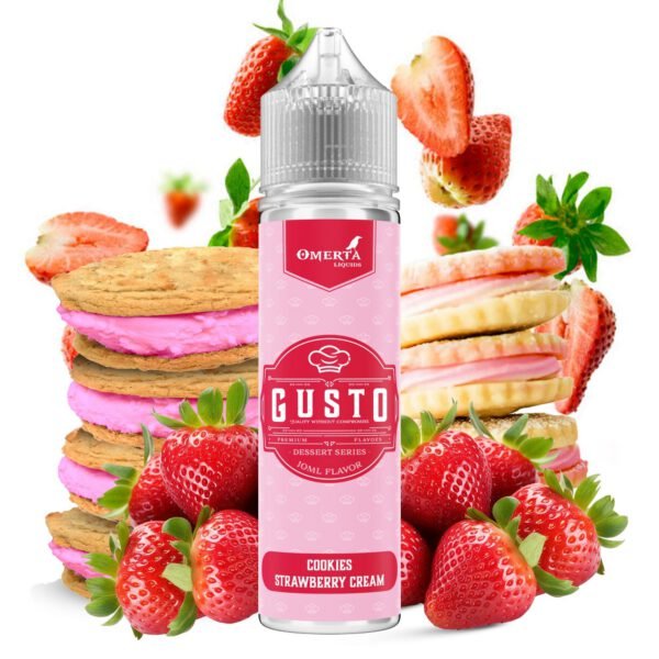 Gusto Cookies Strawberry Cream 60ml
