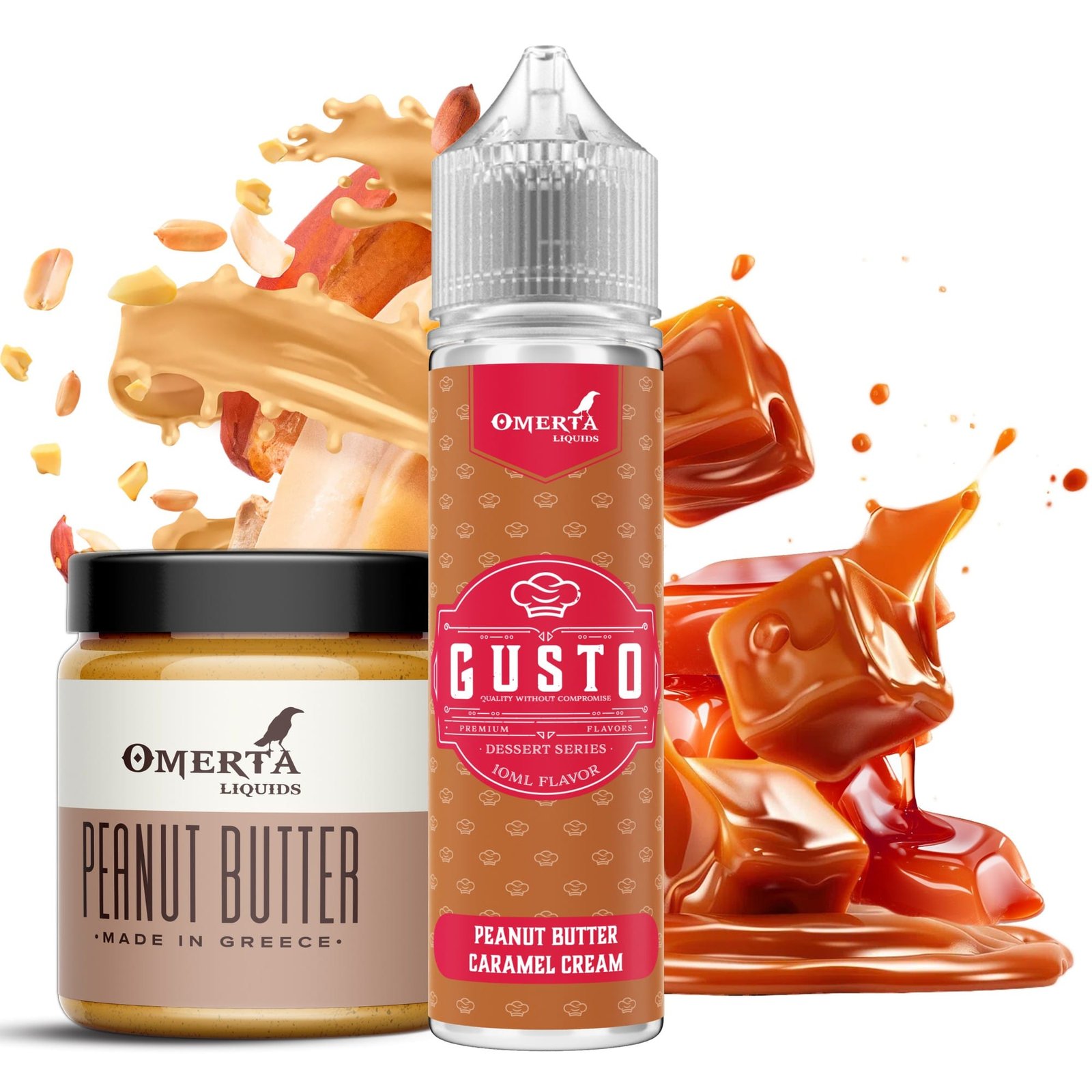 Gusto Peanut Butter Caramel Cream 60ml