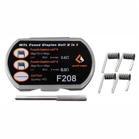 Geekvape MTL Fused Clapton coil 2 in 1 (F208)