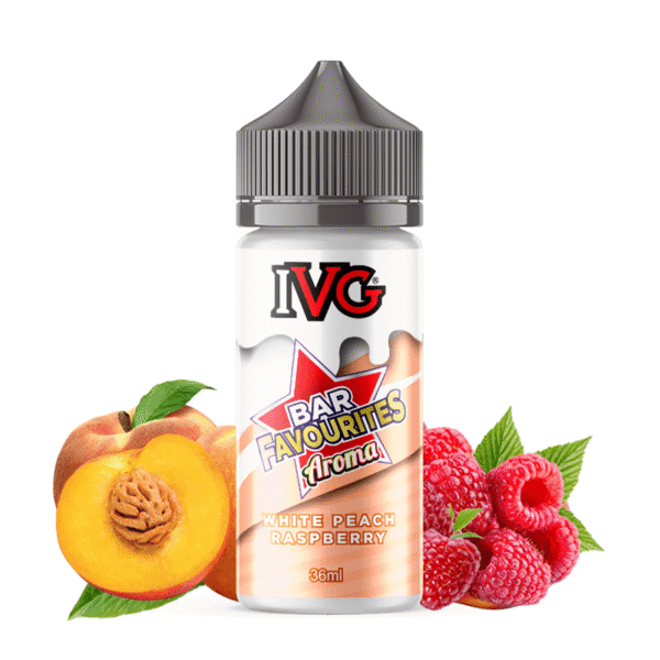 White Peach Raspberry 36ml/120ml – IVG Flavourshots