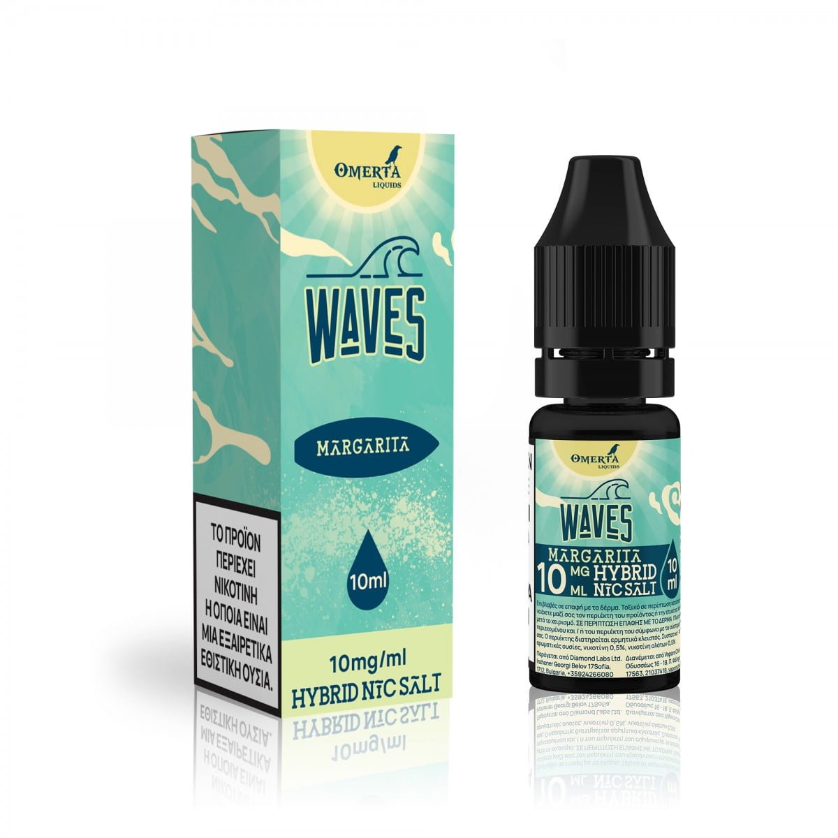 Waves Margarita Salt E-Liquid 10ml