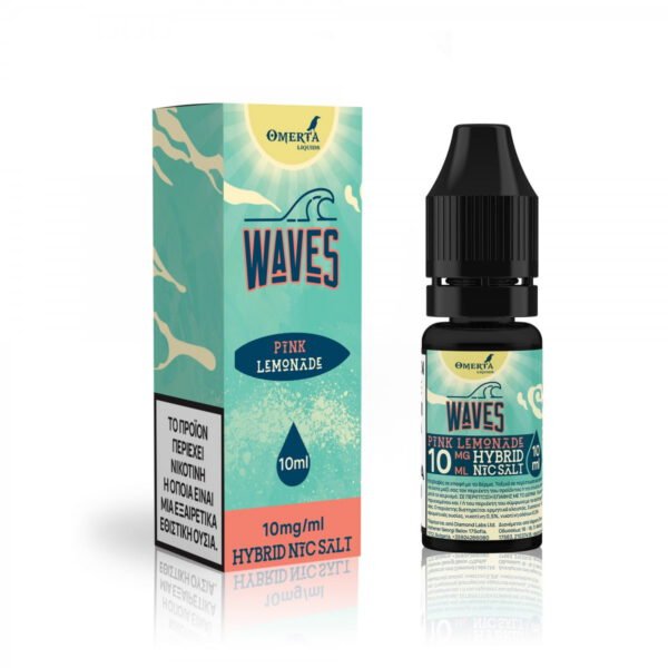 Waves Pink Lemonade Salt E-Liquid 10ml