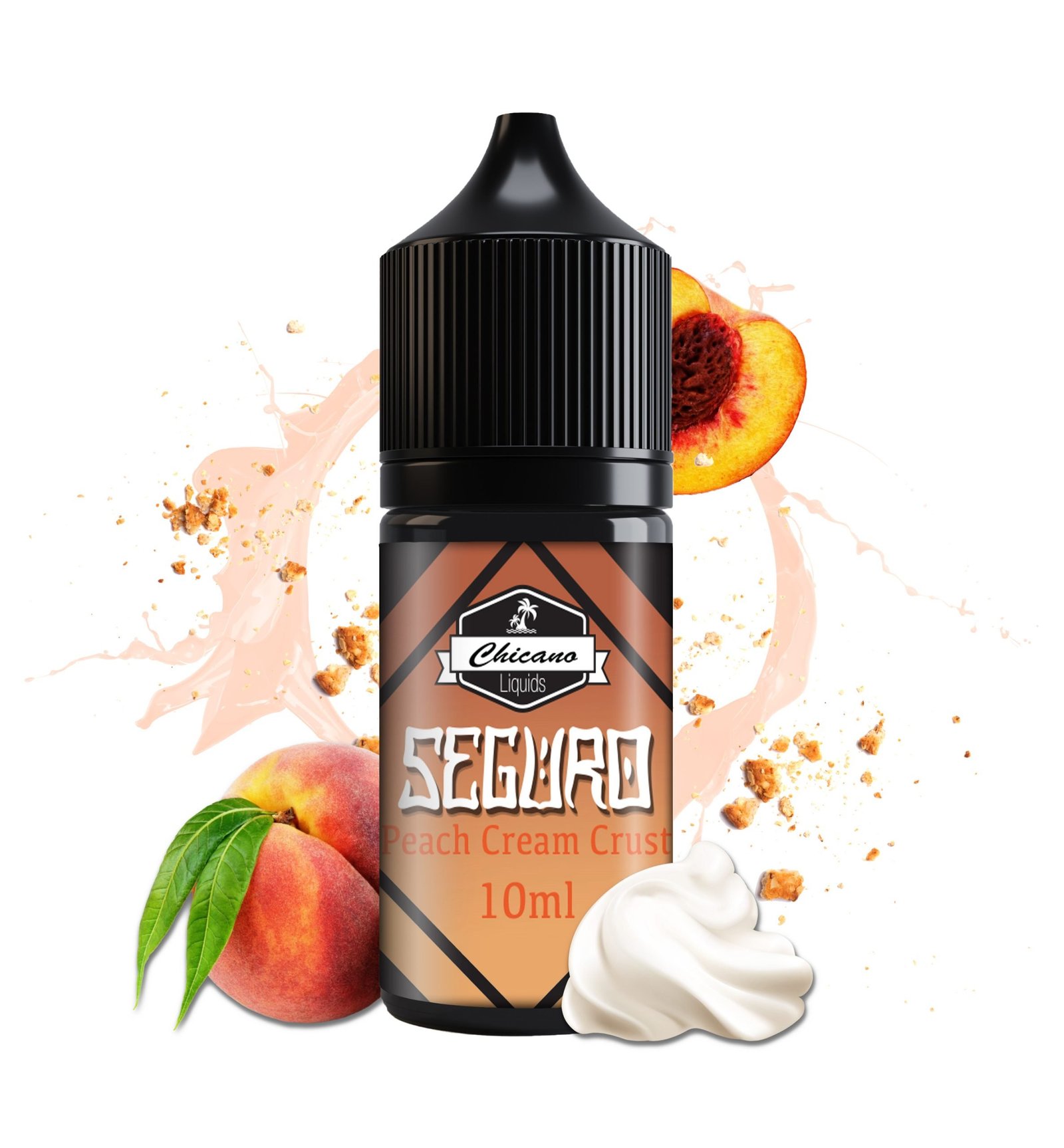 SEGURO - PEACH CREAM CRUST 10/30ml - Image 2