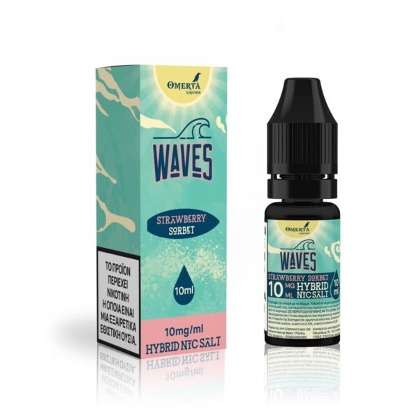Waves Strawberry Sorbet Salt E-Liquid 10ml