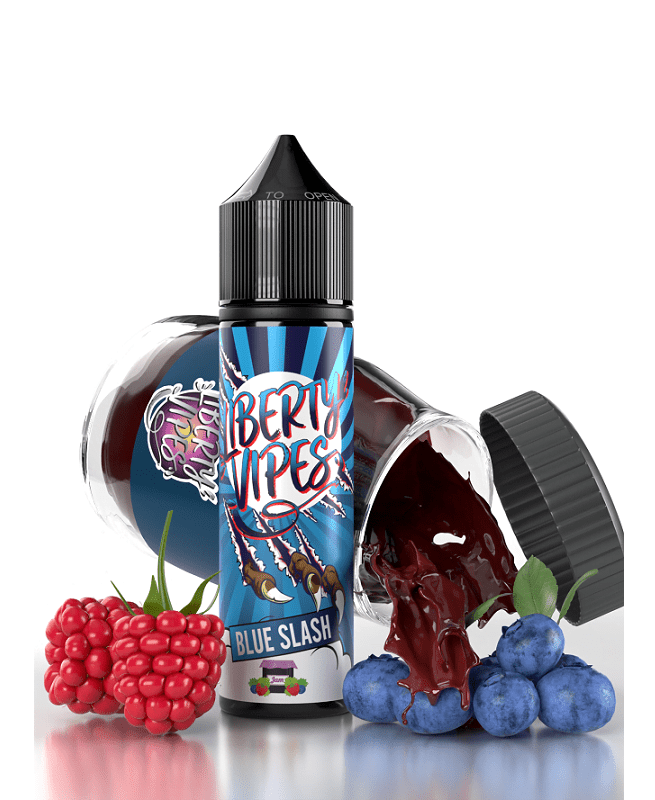 Blue Slash 15/60ml By Liberty Vipes