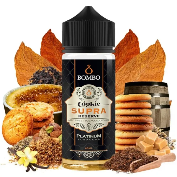 Bombo Platinum Tobaccos - Cookie Supra Reserve 30/120ml