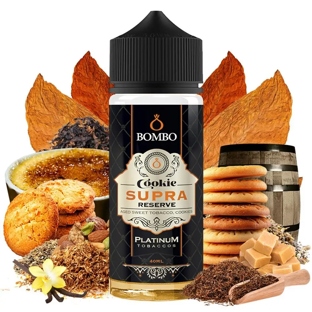 Bombo Platinum Tobaccos - Cookie Supra Reserve 30/120ml