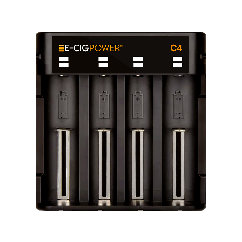 E-Cig Power - C4 USB-C LED Li-on Battery Charger
