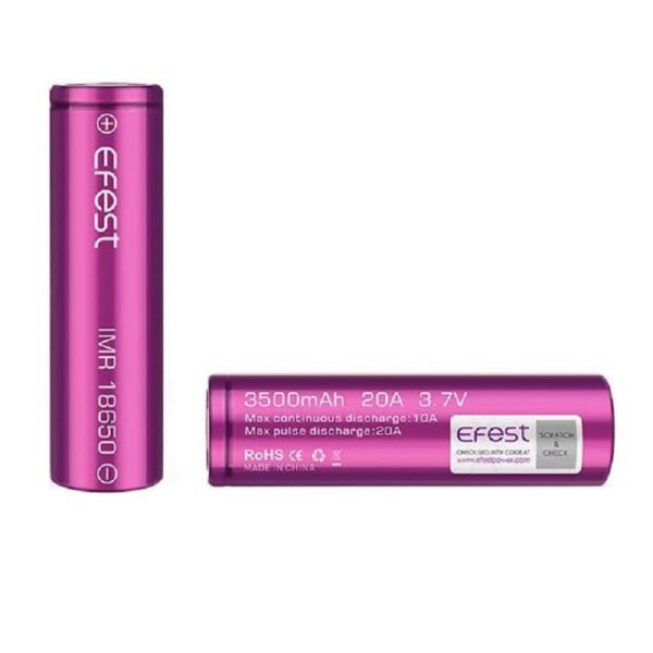 Efest IMR 18650 3500mAh 3.7V 20A (1pcs)