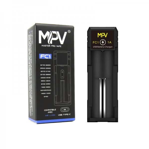 Master Pro Vape Charger Rapide 1 slot FC1