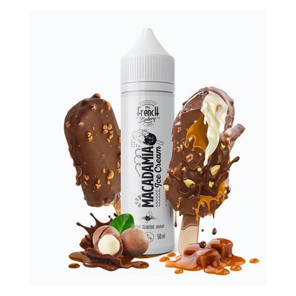 The French Bakery Macadamia Ice Cream 12/60ml