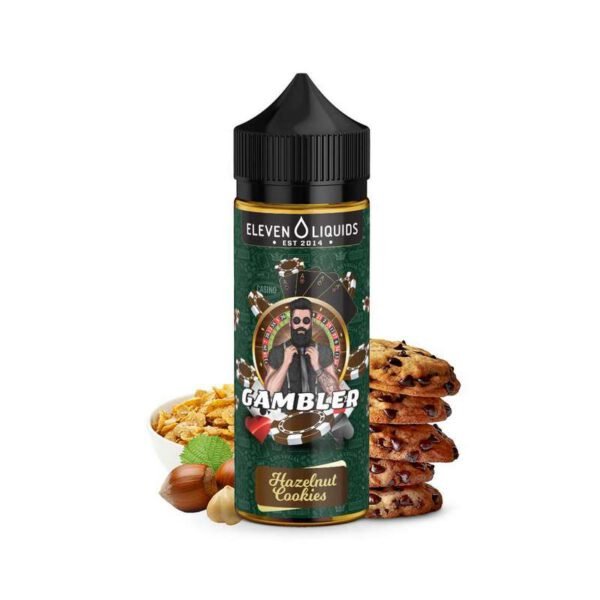 Gambler - Hazelnut Cookies By Eleven Liquids 24/120ml