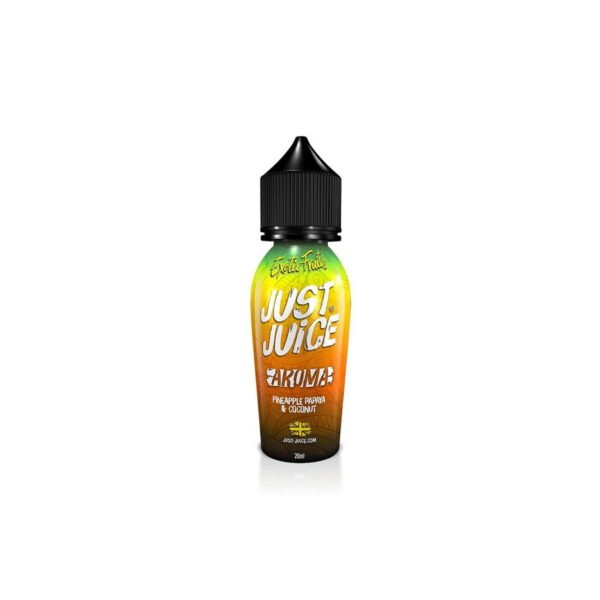 Just Juice Pineapple Papaya & Coconut Flavour Shot 60ml