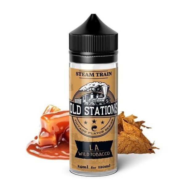 LA Wild Tobacco 24/120ml Old Stations by Steam Train