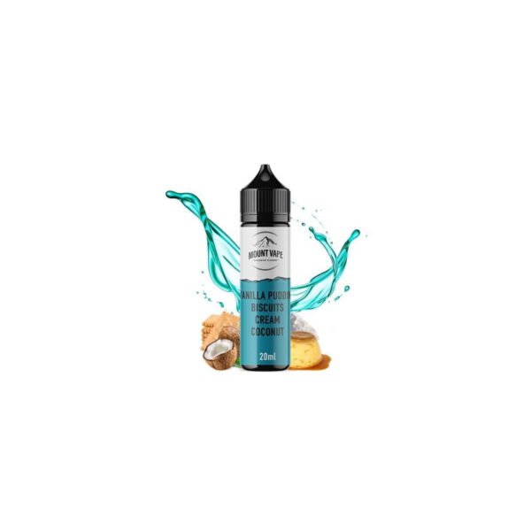 MOUNT VAPE - Vanilla Pudding Biscuits Cream Coconut 20/60ml
