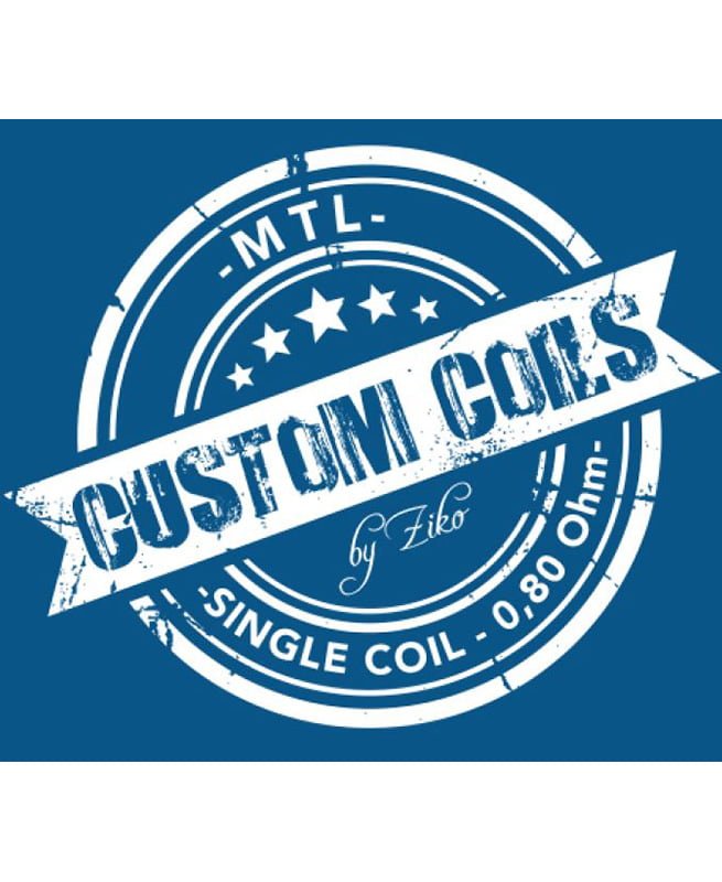 PREMADE COILS FINE FUSED CLAPTON SINGLE COIL 0.6OHM NI80 NI80 BY ZIKO - Image 2