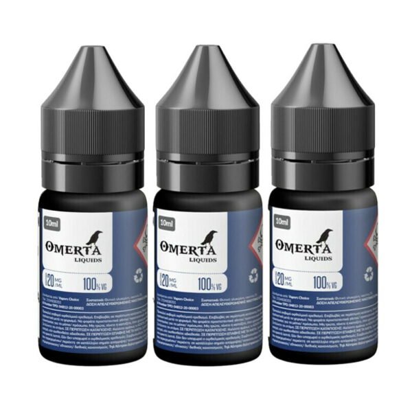 Omerta Nix 20mg Booster 100%VG - 10ml x 3τεμαχια