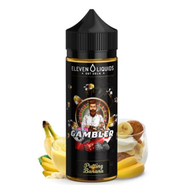 Gambler - Putting Banana 24/120ml By Eleven Liquids