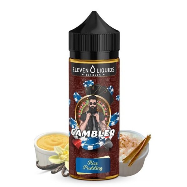 Gambler - Rice Pudding 24/120ml By Eleven Liquids