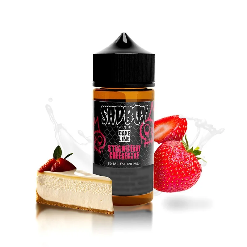 SADBOY Cake Line - Strawberry Cheesecake 30/120ml