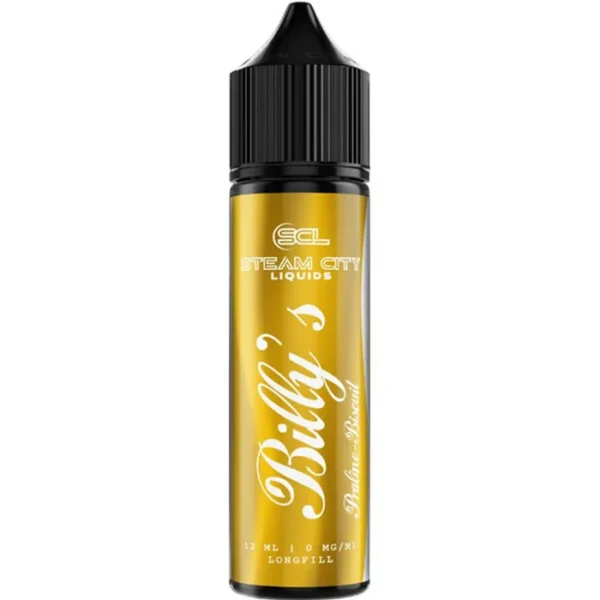 Steam City Billy’s Praline Biscuit 12/60ml