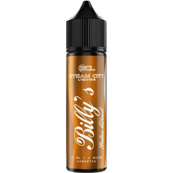 Steam City Billy’s Praline Caramel 12/60ml