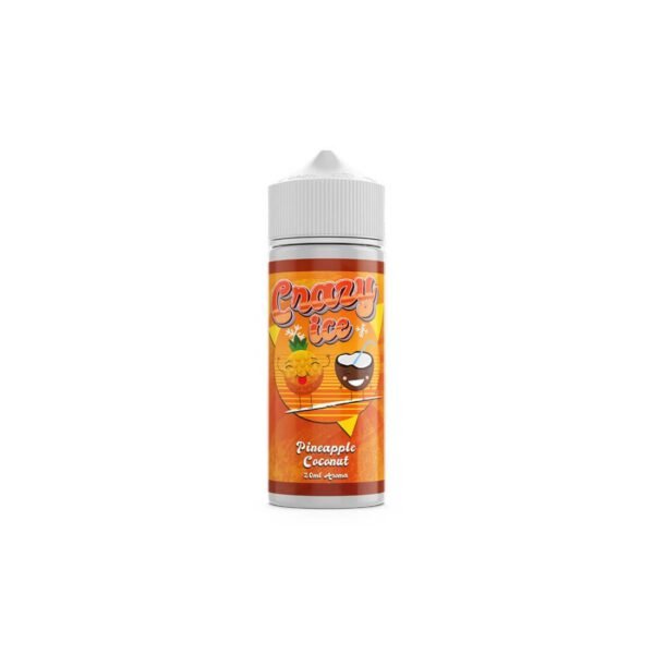 Steam City Crazy Ice Pineapple Coconut Flavour Shot 20/120ml