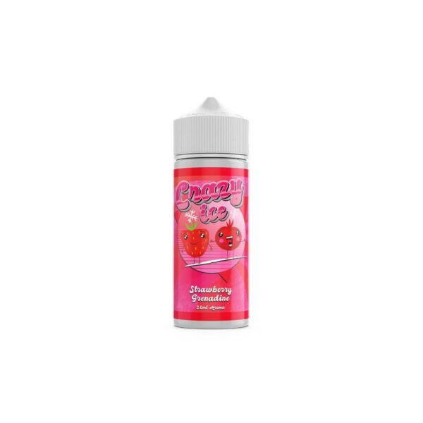 Steam City Crazy Ice Strawberry Grenadine Flavour Shot 20/120ml