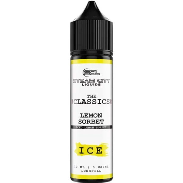 Steam City Lemon Sorbet Ice 12/60ml