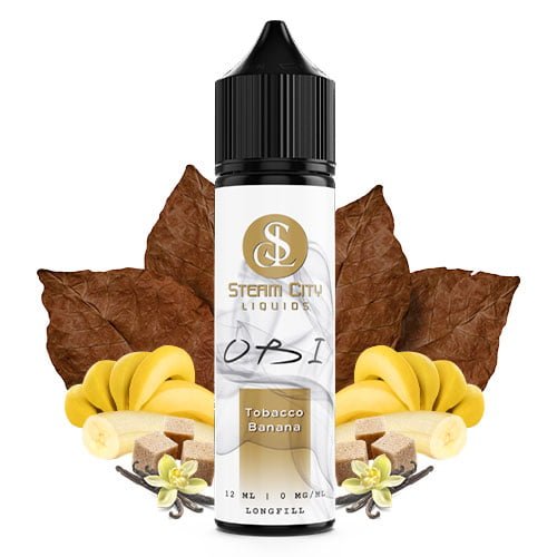 Steam City - OBI Tobacco Banana 12/60ml