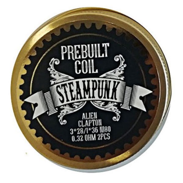 Steampunk Handmade Alien Clapton Coil (2 τεμ.) (0.32 Ohm)