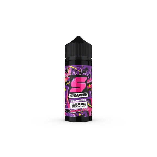 Strapped Reloaded Grape Soda Storm Flavour Shot 30/120ml