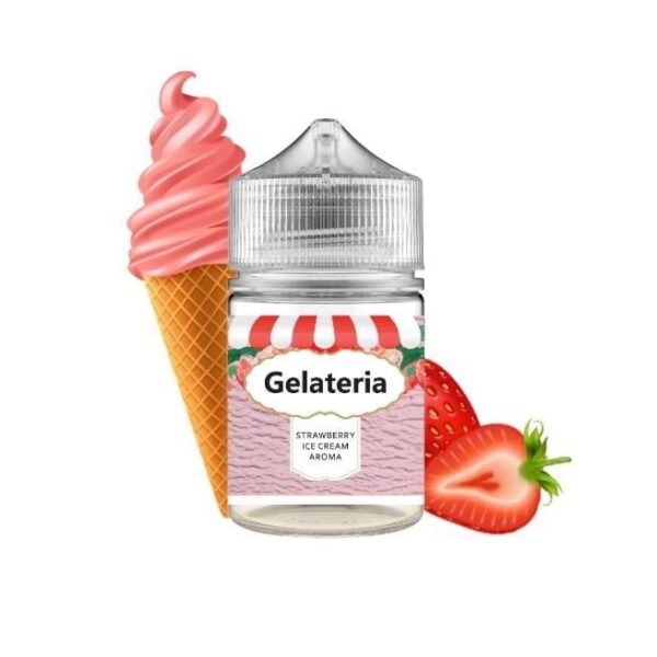 Strawberry Ice Cream 12/60ml By Gelateria