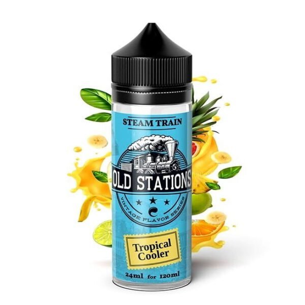 Tropical Cooler 24/120ml Old Stations by Steam Train