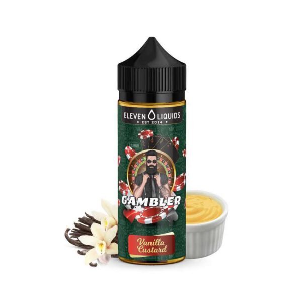 Gambler - Vanilla Custard By Eleven Liquids 24/120ml