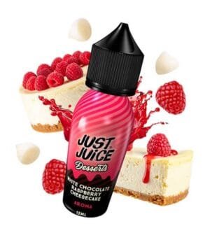 Just Juice Desserts White Chocolate Raspberry Cheesecake 12ml/60ml